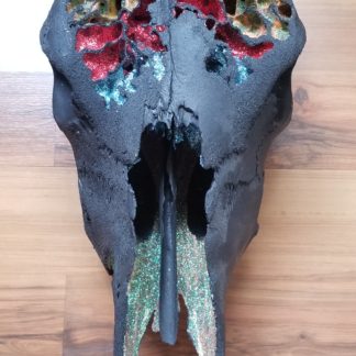 burnt skull