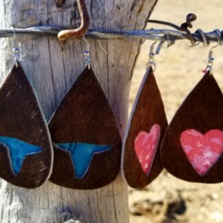Tear Drop Cutout Earrings