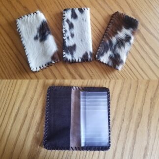 Brindle & White Long Wallet